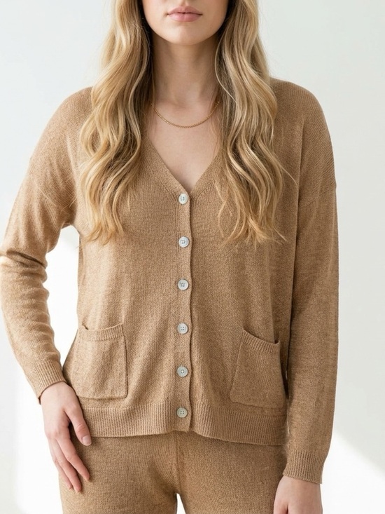 Boabab Sweaters - Baobab classic quite luxury fine-knit cardigan made in Italy